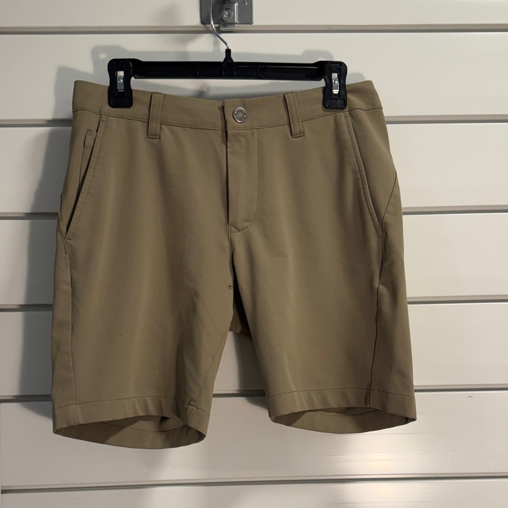 Bonobos Men's Khaki Flat Front Shorts